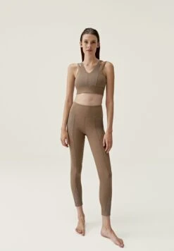 Born Living Yoga Reka - Sujetadores Deportivos Con Sujeción Media - Marrón -ZALANDO Ventas 09c5c57243e249d7a6a45476648e2da4