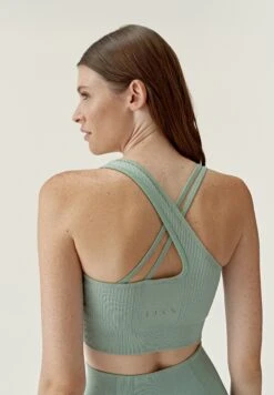 Born Living Yoga Nilay - Sujetadores Deportivos Con Sujeción Media - Verde -ZALANDO Ventas 0bf97f6865c641768ac7bc98565d7621