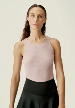 Born Living Yoga Dance Tank Top - Top - Beige Jaspeado