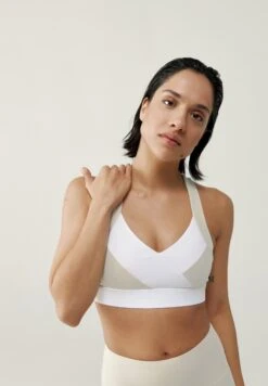 Born Living Yoga Layna - Sujetadores Deportivos Con Sujeción Media - Beige