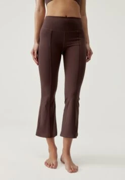 Born Living Yoga Jin Flare- Pantalones - Cacao