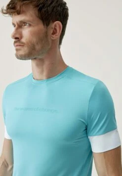 Born Living Yoga Odet - Camiseta Estampada - Azul -ZALANDO Ventas 2140188a17a043aca9692fd2ae90bd21