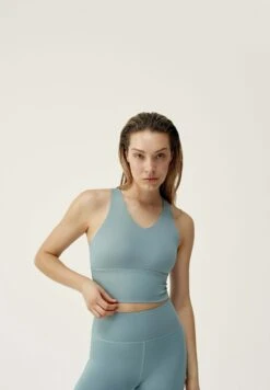 Born Living Yoga Sujetadores Deportivos Con Sujeción Media - Verde Claro