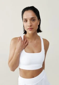 Born Living Yoga Padma 2 0 - Sujetadores Deportivos Con Sujeción Media - Blanco