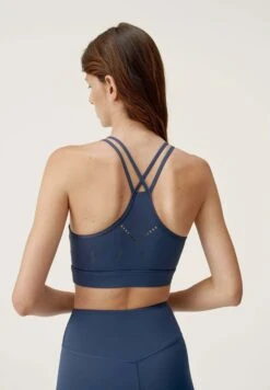 Born Living Yoga Saril - Sujetadores Deportivos Con Sujeción Ligera - Azul -ZALANDO Ventas 2df461bd16564321b5cd5e6828d04476
