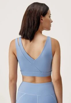 Born Living Yoga Gaia - Sujetadores Deportivos Con Sujeción Media - Azul Claro -ZALANDO Ventas 3726e60ddab842ad888cda8df4959fa9