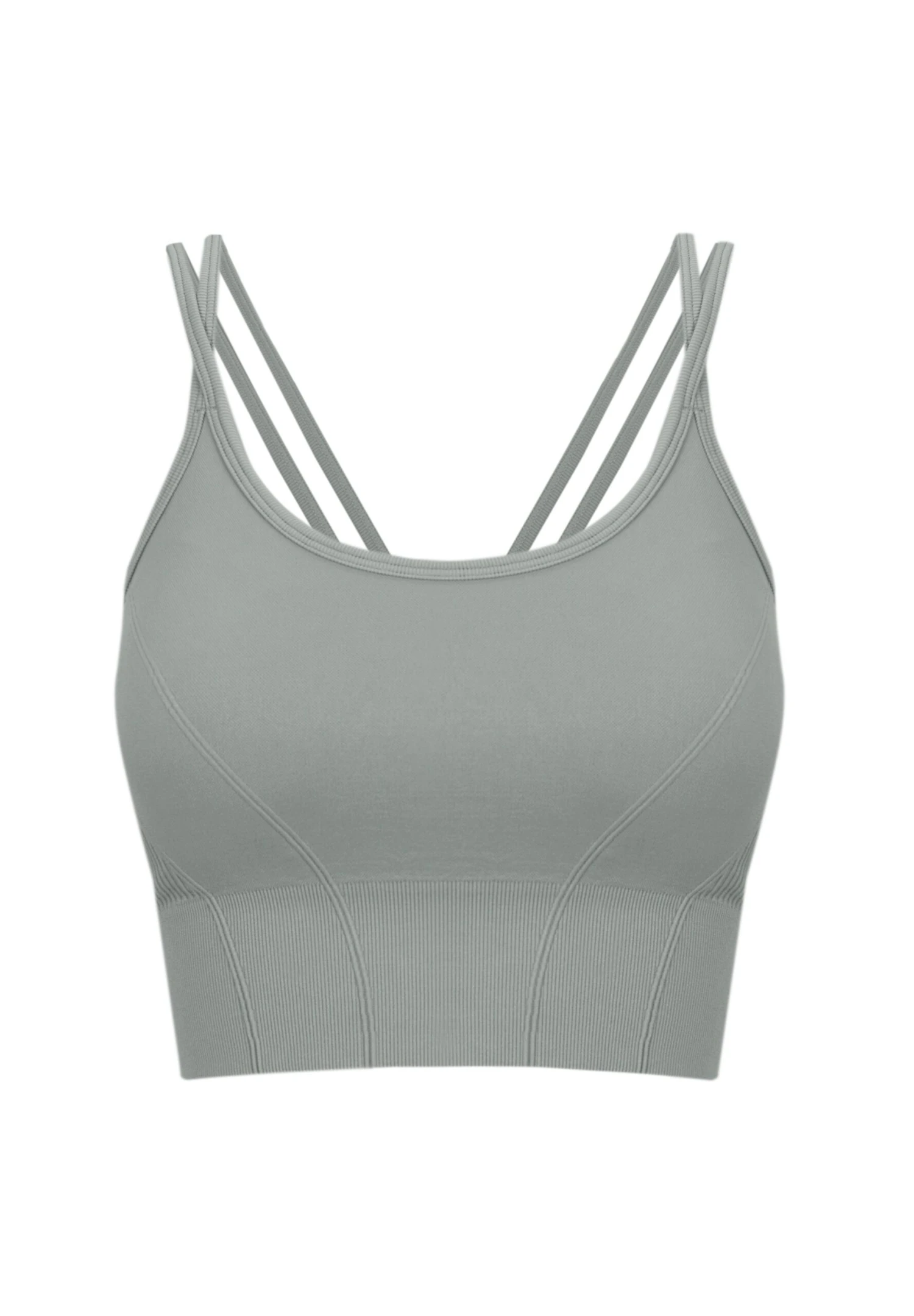 Born Living Yoga Sujetadores Deportivos Con Sujeción Ligera - Verde 5 Born Living Yoga Sujetadores Deportivos Con Sujeción Ligera - Verde - Imagen 5