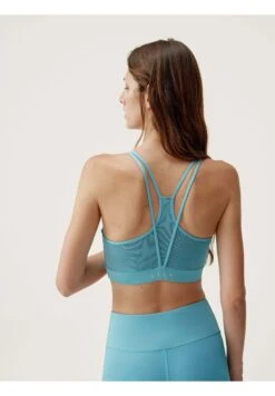 Born Living Yoga Shayla - Sujetadores Deportivos Con Sujeción Ligera - Azul -ZALANDO Ventas 46c95b4d4c954b22a9ec22e685cb5914