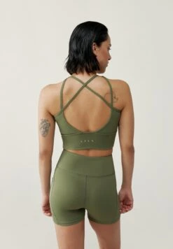 Born Living Yoga Seia - Sujetadores Deportivos Con Sujeción Media - Verde -ZALANDO Ventas 5511d2a8d8ae4c65949c4a1d5c301edd