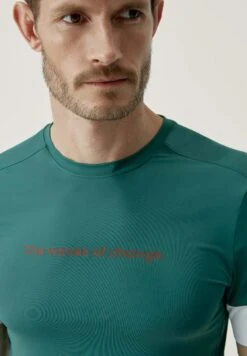 Born Living Yoga Odet - Camiseta Estampada - Verde Oscuro -ZALANDO Ventas 5a03703fd84649efaa7b8d3a04ec9b35