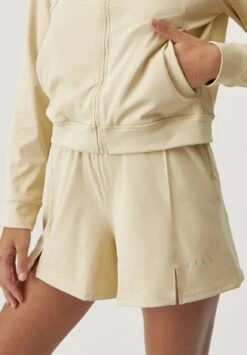 Born Living Yoga Naoko - Pantalón Corto De Deporte - Oat Milk