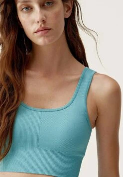 Born Living Yoga Idara - Sujetadores Deportivos Con Sujeción Media - Azul -ZALANDO Ventas 6662ba8c7be8412ab01f7d22030ac95c