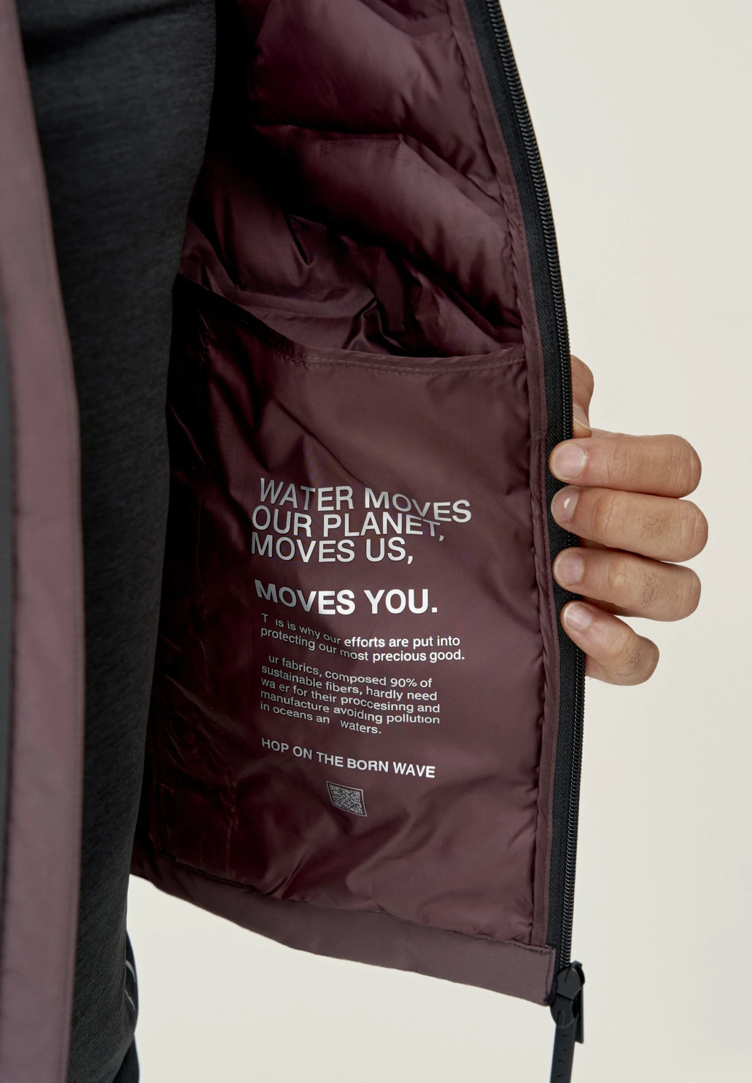 Born Living Yoga Sepik - Chaleco - Bleached Cherry 5 Born Living Yoga Sepik - Chaleco - Bleached Cherry - Imagen 5