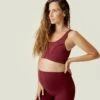 Born Living Yoga Mommy Line - Sujetadores Deportivos Con Sujeción Media - Burdeos -ZALANDO Ventas 6a91cf230ba145e394f6182b49c553d2