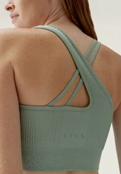 Born Living Yoga Nilay - Sujetadores Deportivos Con Sujeción Media - Verde -ZALANDO Ventas 6b1c98643c9a4e6bbad4a161ba938205