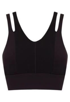 Born Living Yoga Reka - Sujetadores Deportivos Con Sujeción Media - Black -ZALANDO Ventas 8689eba95aff4e87807478cdc20d9282