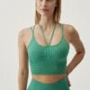 Born Living Yoga Top Selene Foliage - Sujetadores Deportivos Con Sujeción Media - Green Foliage -ZALANDO Ventas 87d9afcc0a694fc893afb7d6ada885d5