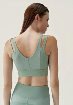 Born Living Yoga Reka - Sujetadores Deportivos Con Sujeción Media - Verde -ZALANDO Ventas 9101ffb9a483468dbd4e2e199263b756