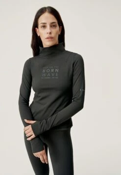 Born Living Yoga Warm - Camiseta De Manga Larga - Black