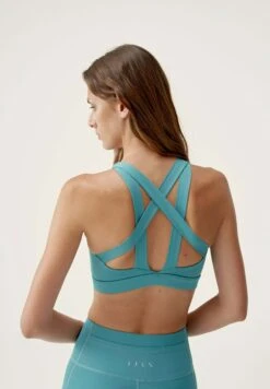 Born Living Yoga Asura - Sujetadores Deportivos Con Sujeción Alta - Azul Claro -ZALANDO Ventas a30305dfc59d4779bc9c02a5afd35043