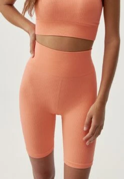 Born Living Yoga Kalindi - Pantalón Corto De Deporte - Nectarine