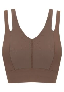 Born Living Yoga Reka - Sujetadores Deportivos Con Sujeción Media - Marrón -ZALANDO Ventas aae5d30496b543efb4a2066213849563