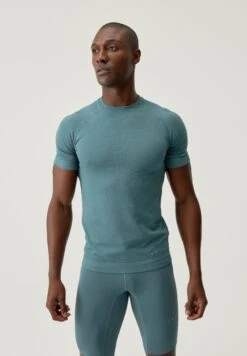 Born Living Yoga Otawa - Camiseta Básica - Grey Green