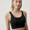 Born Living Yoga Akyra - Sujetadores Deportivos Con Sujeción Media - Black -ZALANDO Ventas ba04017f8d5846468b70df5408e049fd