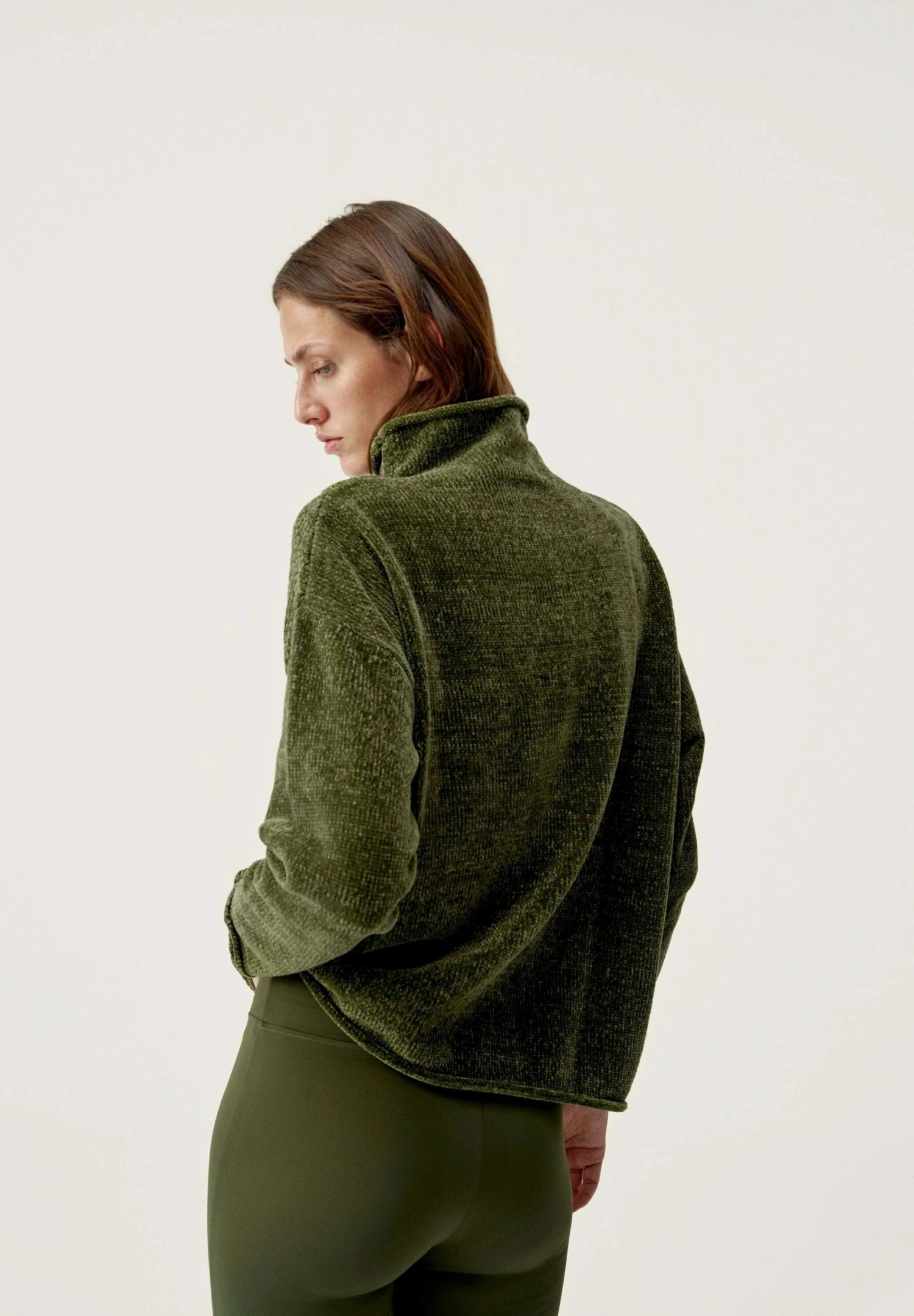 Born Living Yoga Anne - Jersey De Punto - Verde Oscuro 2 Born Living Yoga Anne - Jersey De Punto - Verde Oscuro - Imagen 2