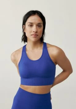 Born Living Yoga Kumari - Sujetadores Deportivos Con Sujeción Media - Azul