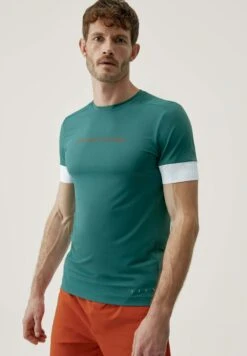 Born Living Yoga Odet - Camiseta Estampada - Verde Oscuro