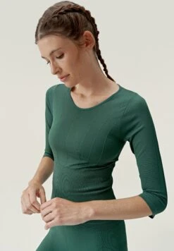 Born Living Yoga Krisha - Camiseta De Manga Larga - Verde Oscuro 5 Born Living Yoga Krisha - Camiseta De Manga Larga - Verde Oscuro -ZALANDO Ventas d344315ea500405386875d136f0aad6c