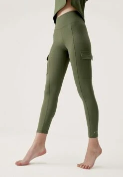 Born Living Yoga Medias - Verde Oscuro