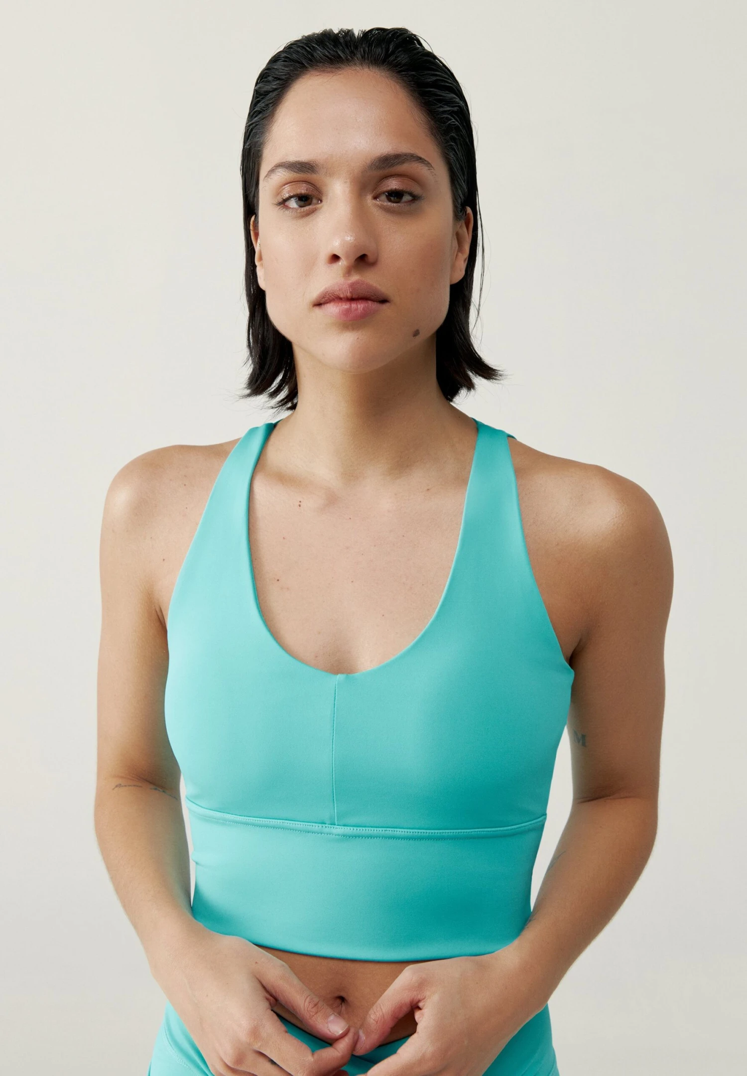 Born Living Yoga Seia - Sujetador Deportivo - Azul 1 Born Living Yoga Seia - Sujetador Deportivo - Azul