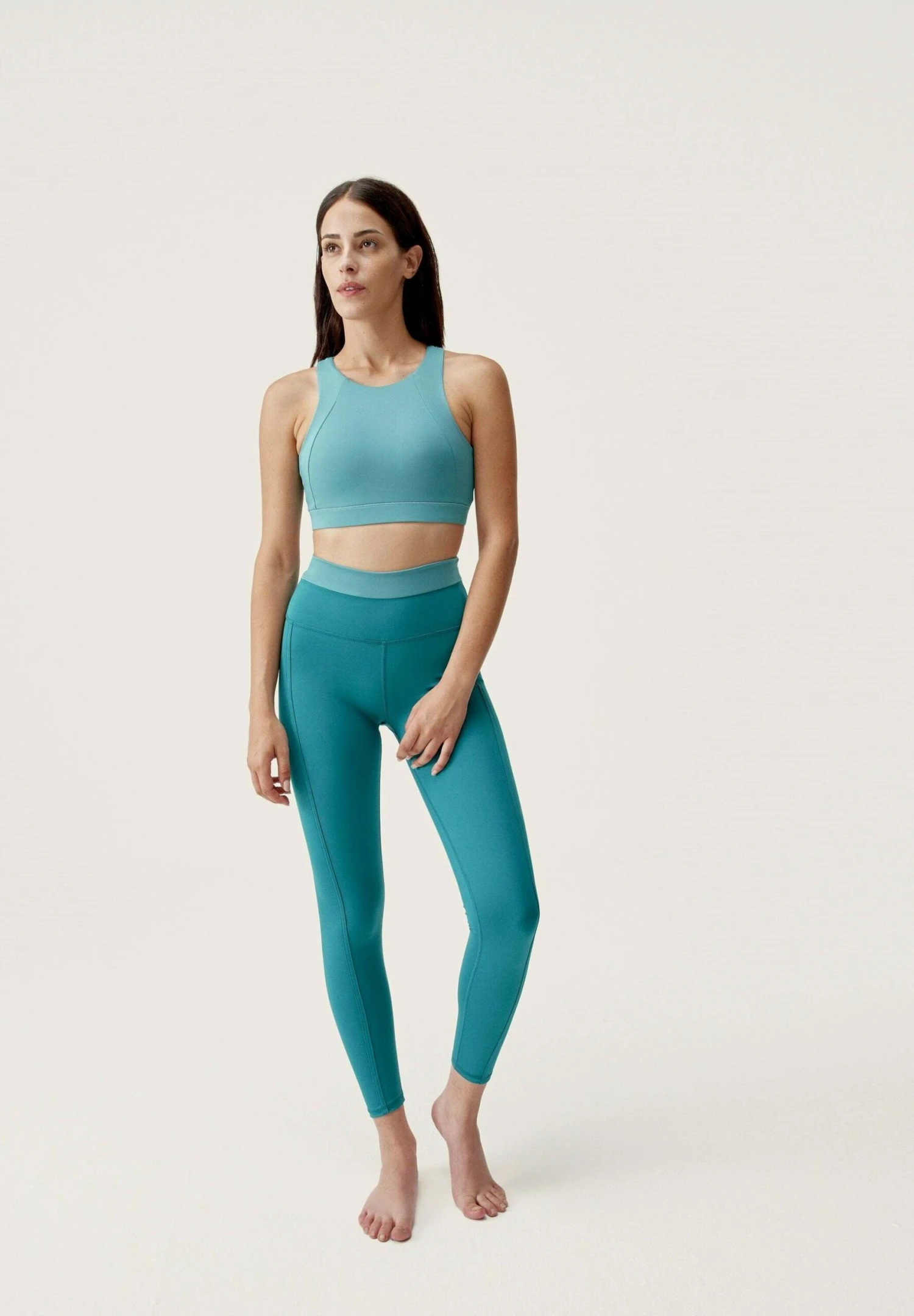 Born Living Yoga Fiorella - Medias - Turquesa 2 Born Living Yoga Fiorella - Medias - Turquesa - Imagen 2