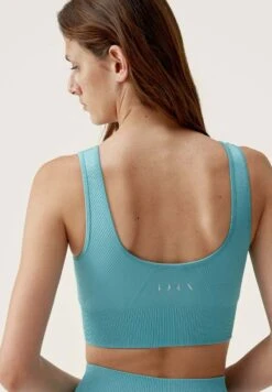 Born Living Yoga Idara - Sujetadores Deportivos Con Sujeción Media - Azul -ZALANDO Ventas f343bda842c141e3b09d9f0e4b990a80